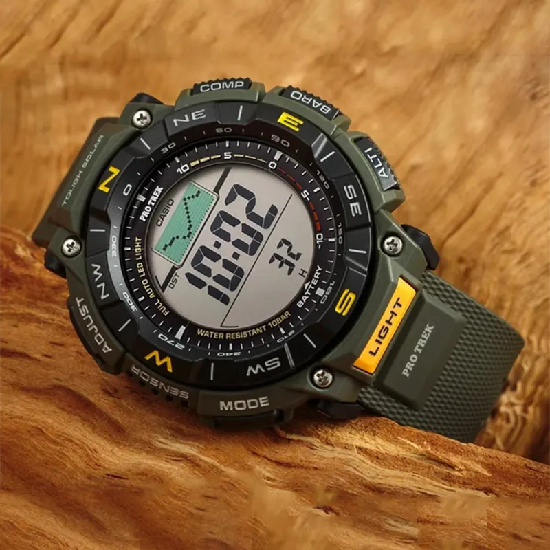 Casio Pro Trek Men's Solar Powered Climber Watch | PRG-340-3